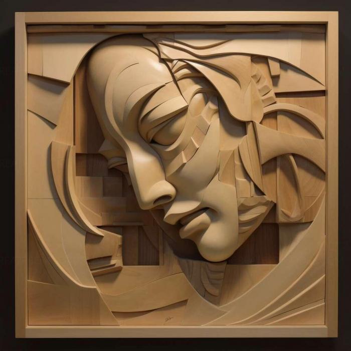 نموذج ثلاثي الأبعاد لآلة CNC 3D Art 